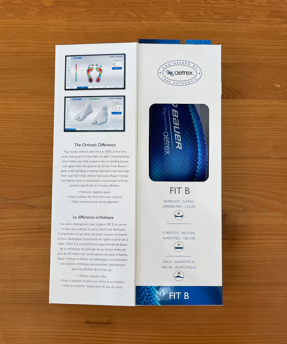 BAUER // AETREX® SKATE ORTHOTICS
