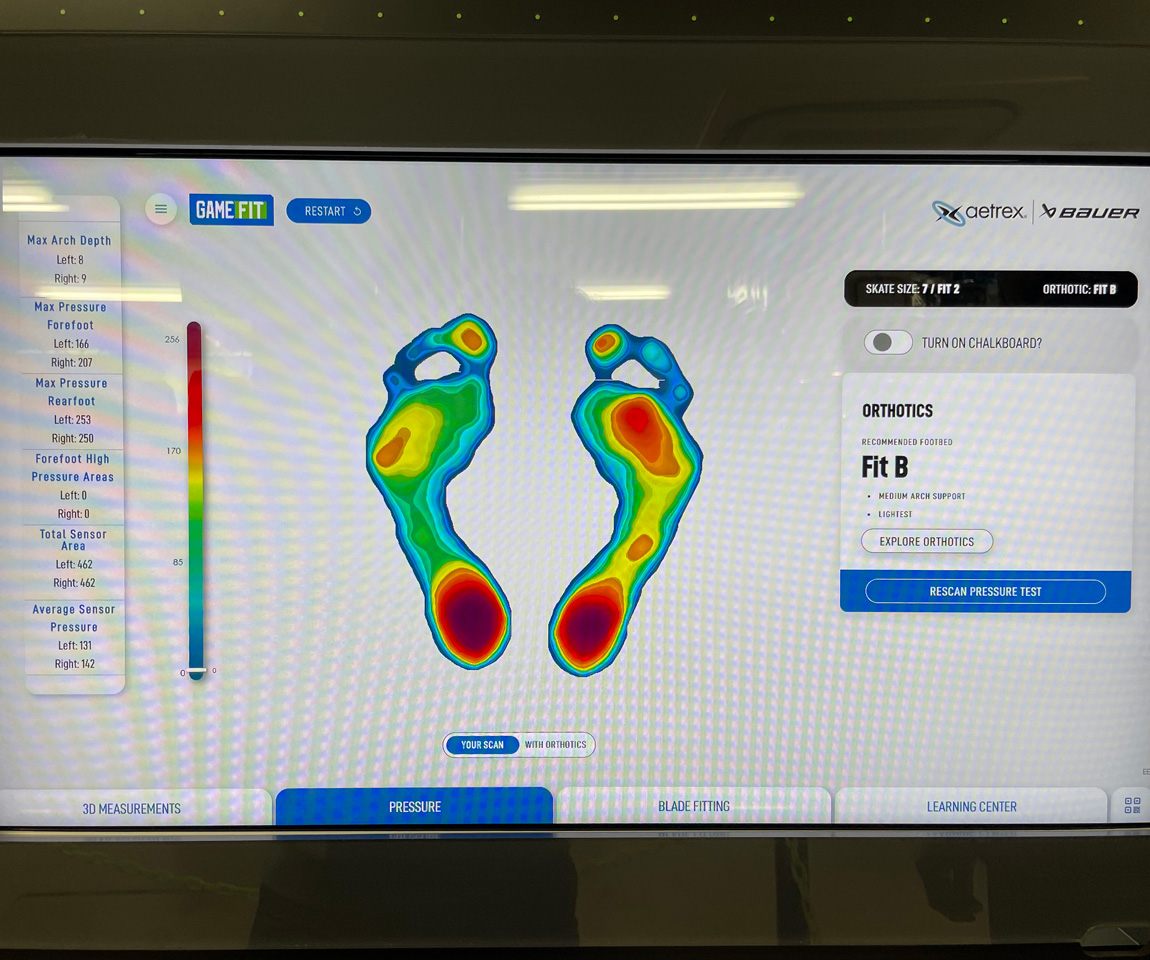Bauer FITLABの診断結果