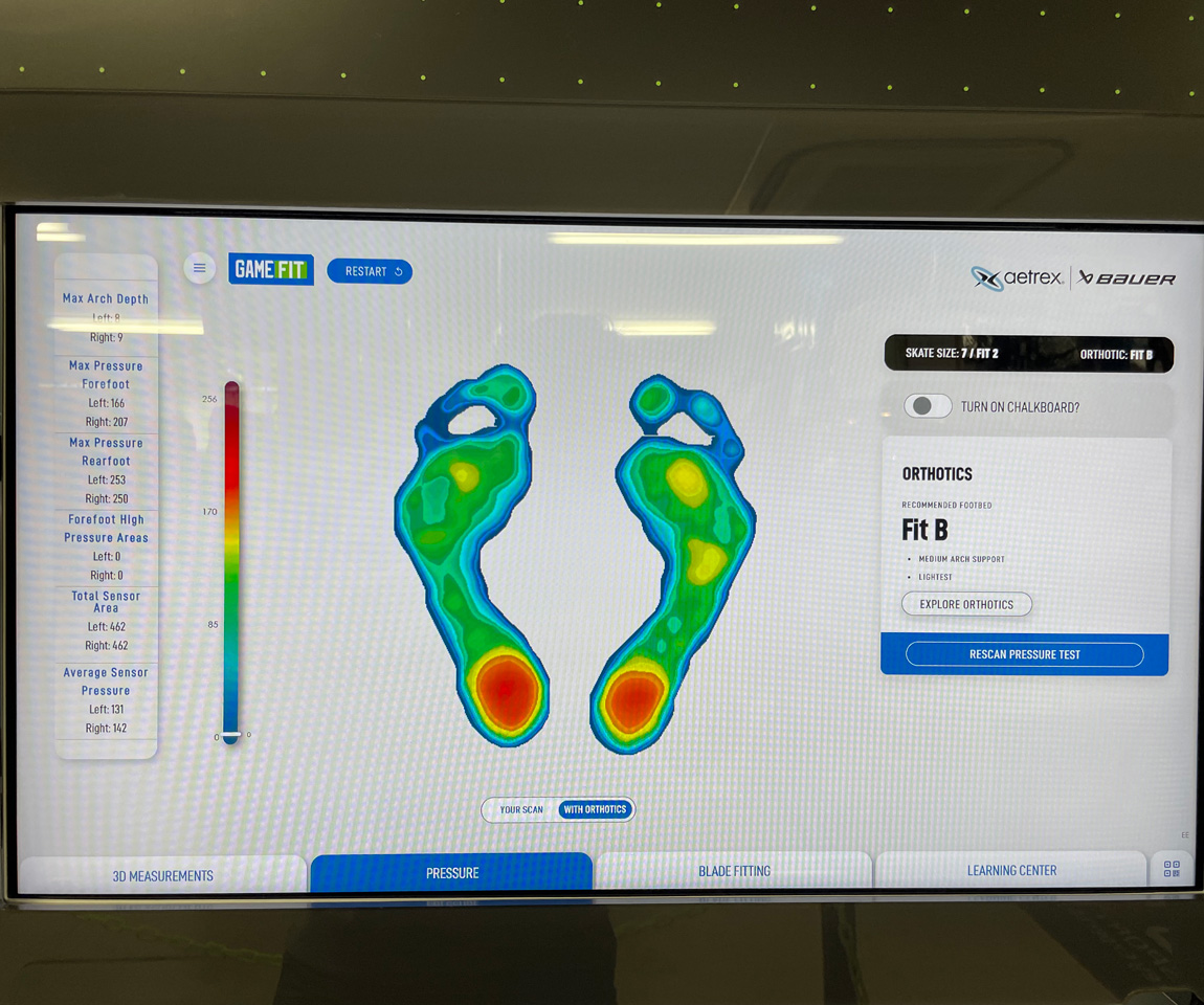 Bauer FITLABの診断結果